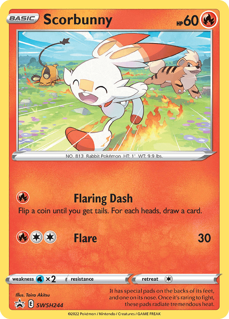 Scorbunny SWSH244/307