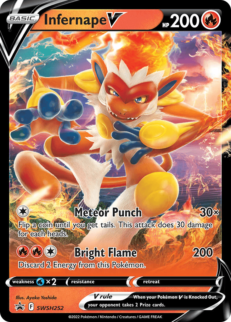 Infernape V SWSH252/307