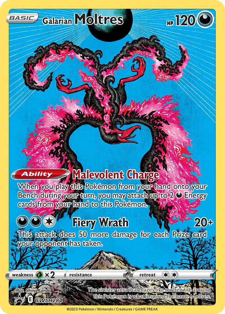 Galarian Moltres SWSH284/307