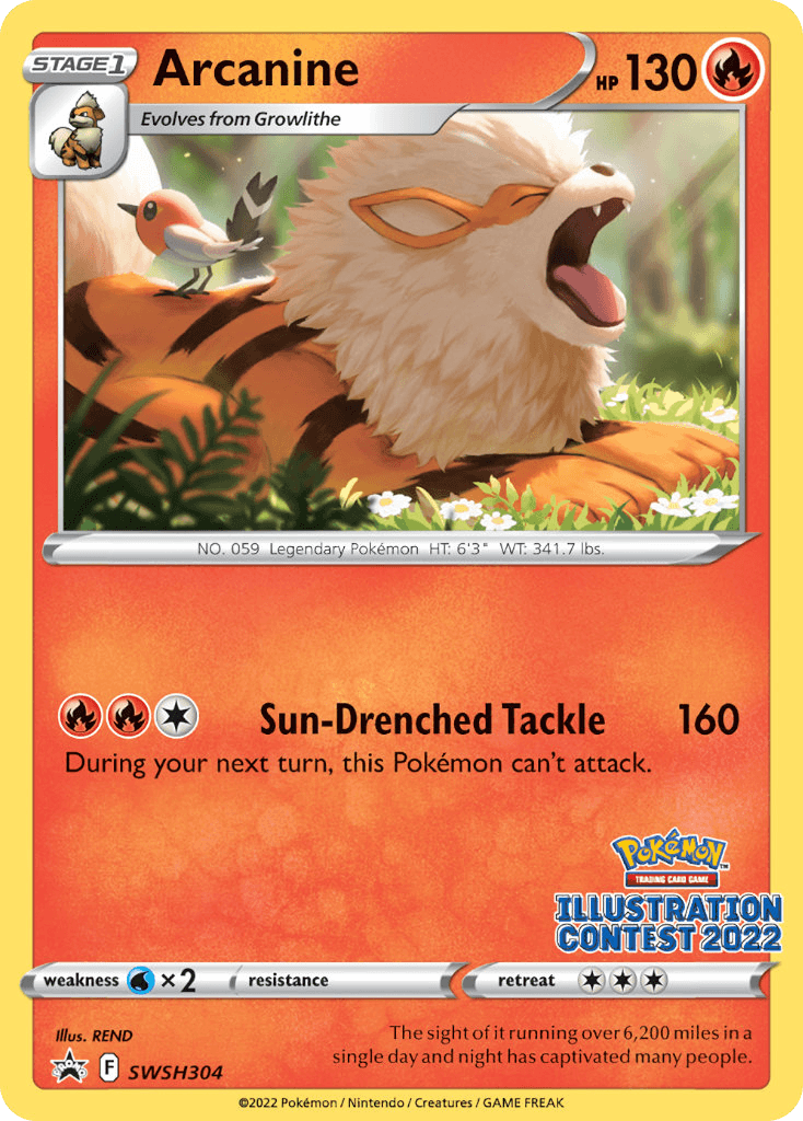 Arcanine SWSH304/307
