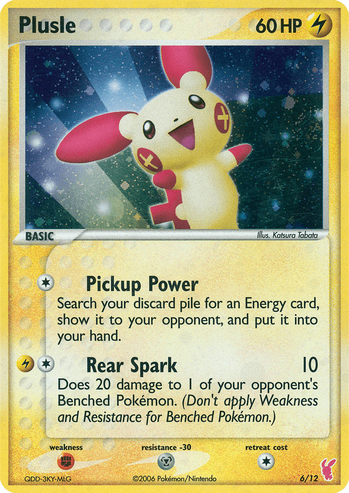 Plusle 6/12