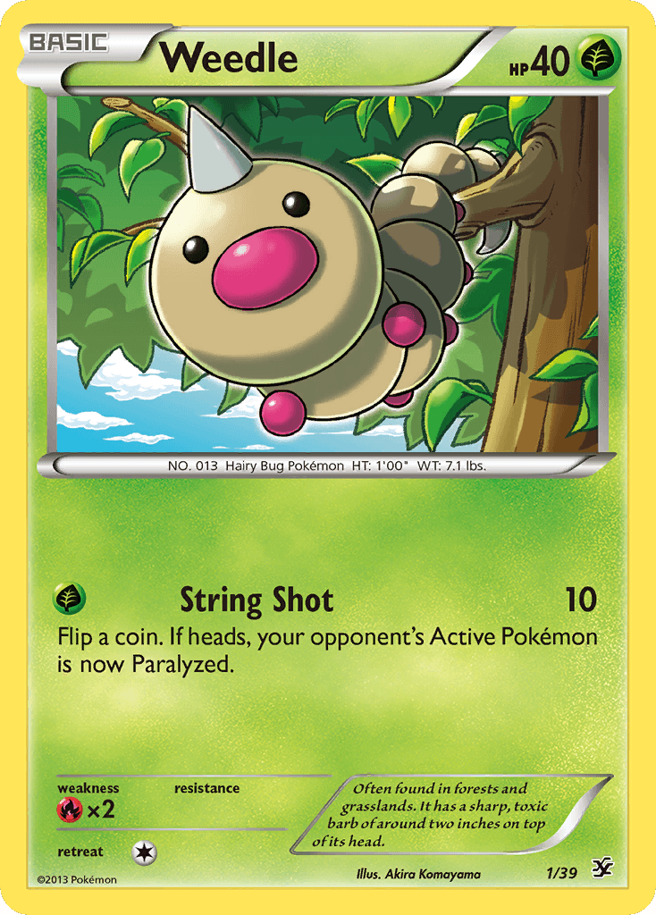 Weedle 1/39