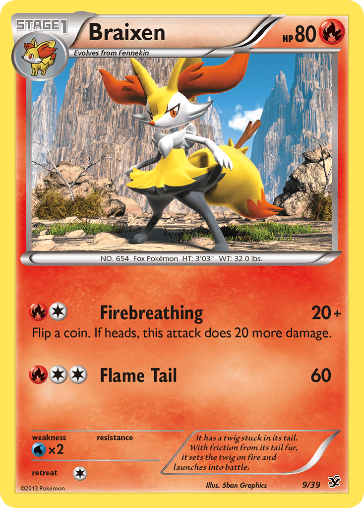 Braixen 9/39