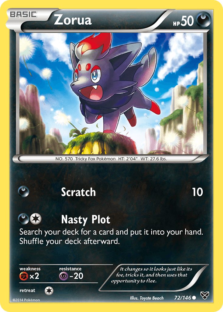 Zorua 72/146