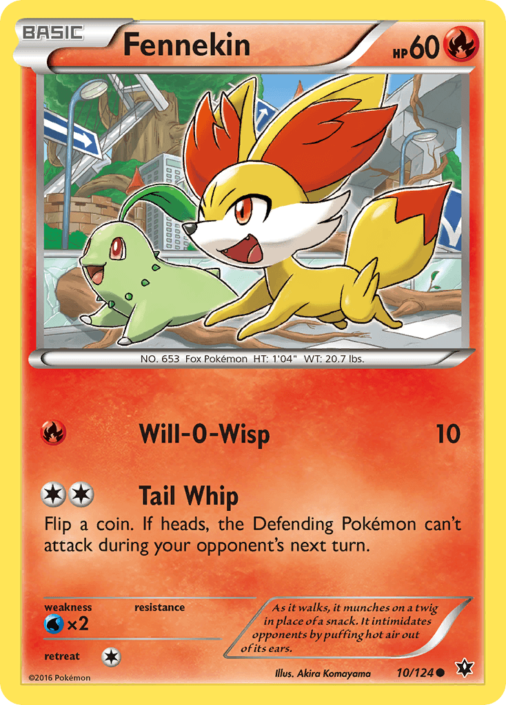 Fennekin 10/124
