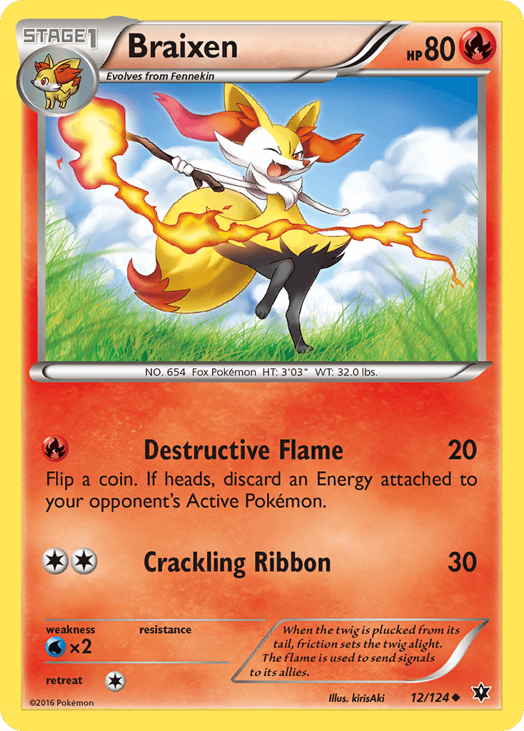 Braixen 12/124