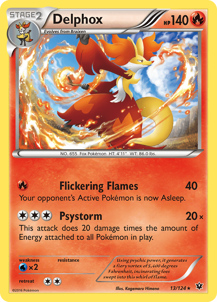 Delphox 13/124