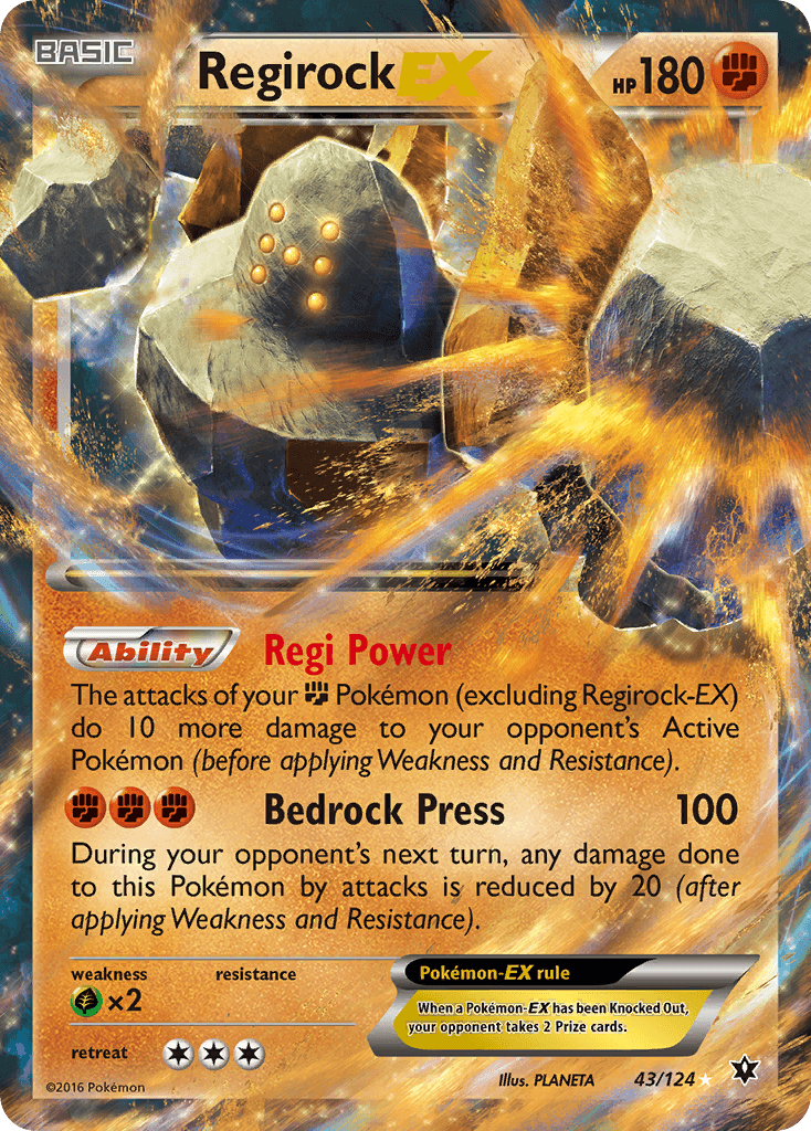 Regirock-EX 43/124
