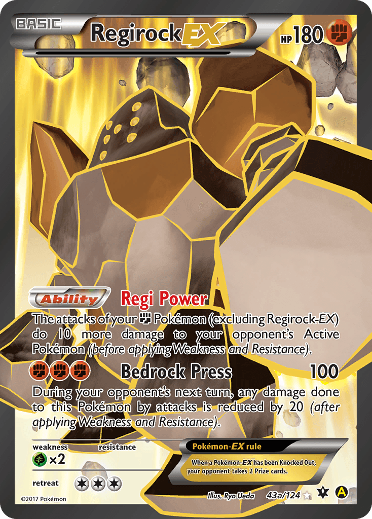 Regirock-EX 43a/124