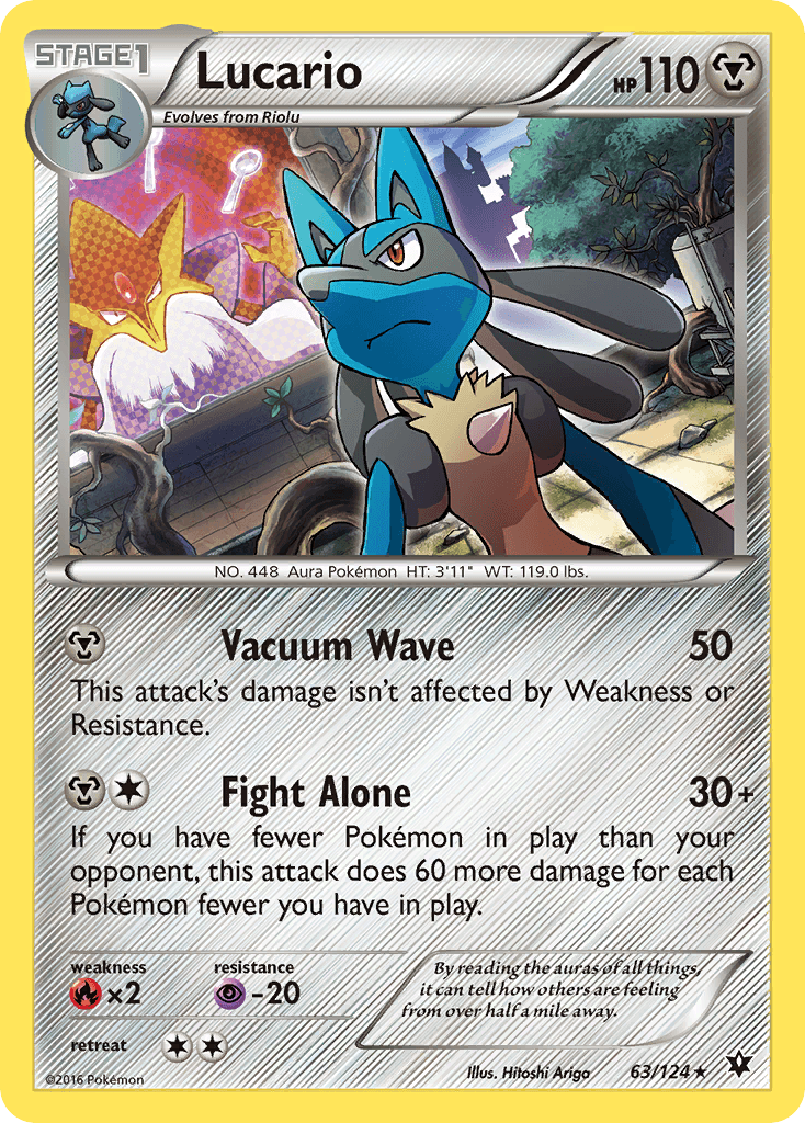 Lucario 63/124
