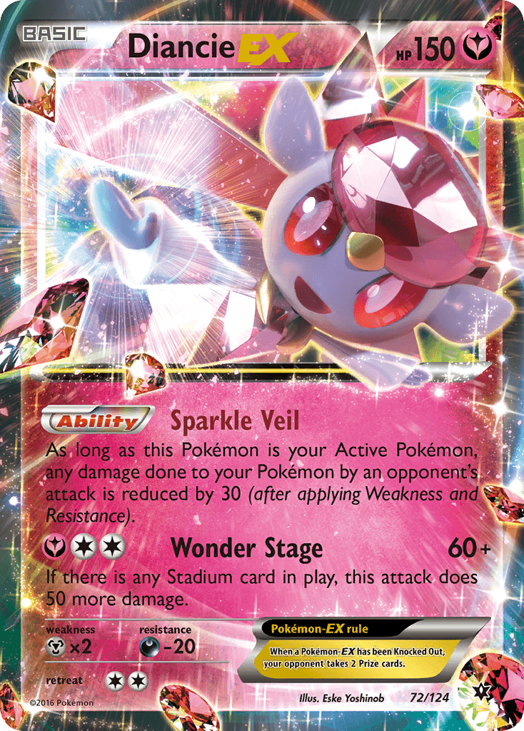 Diancie-EX 72/124