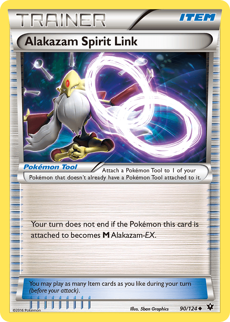 Alakazam Spirit Link 90/124