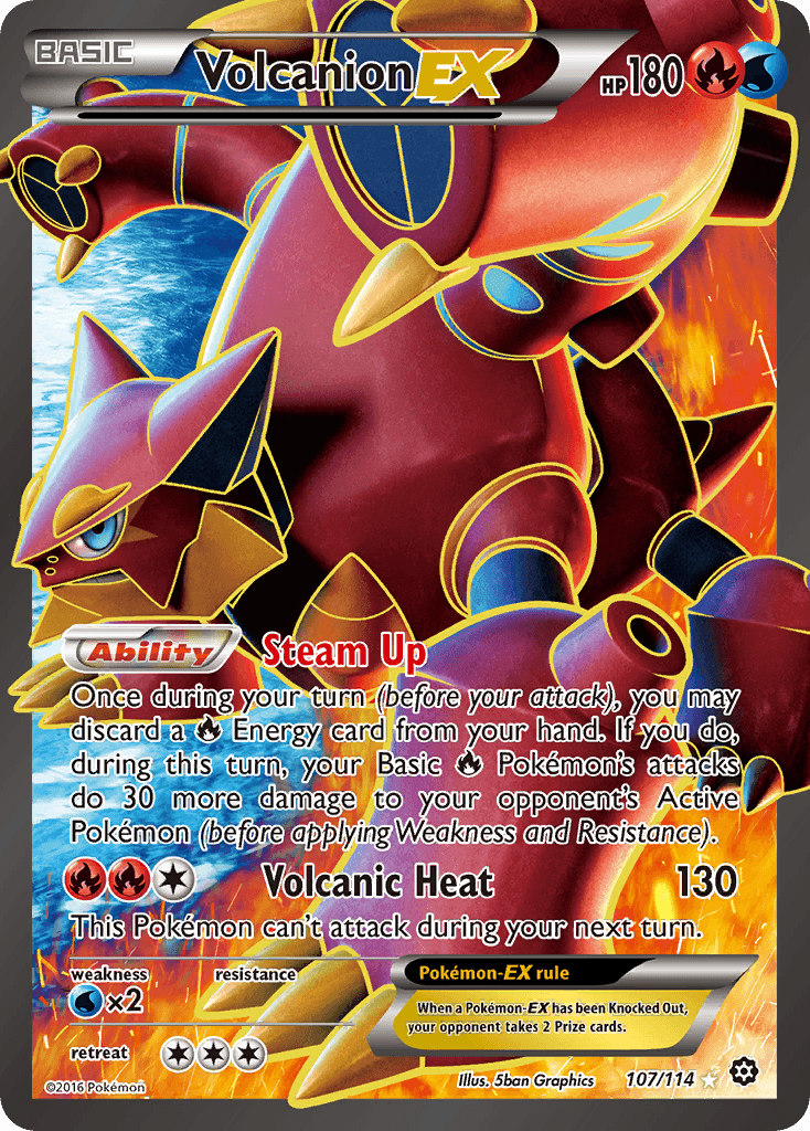 Volcanion-EX 107/114