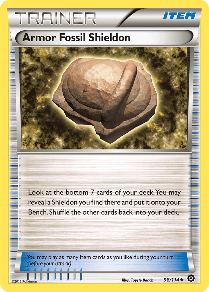 Armor Fossil Shieldon 98/114