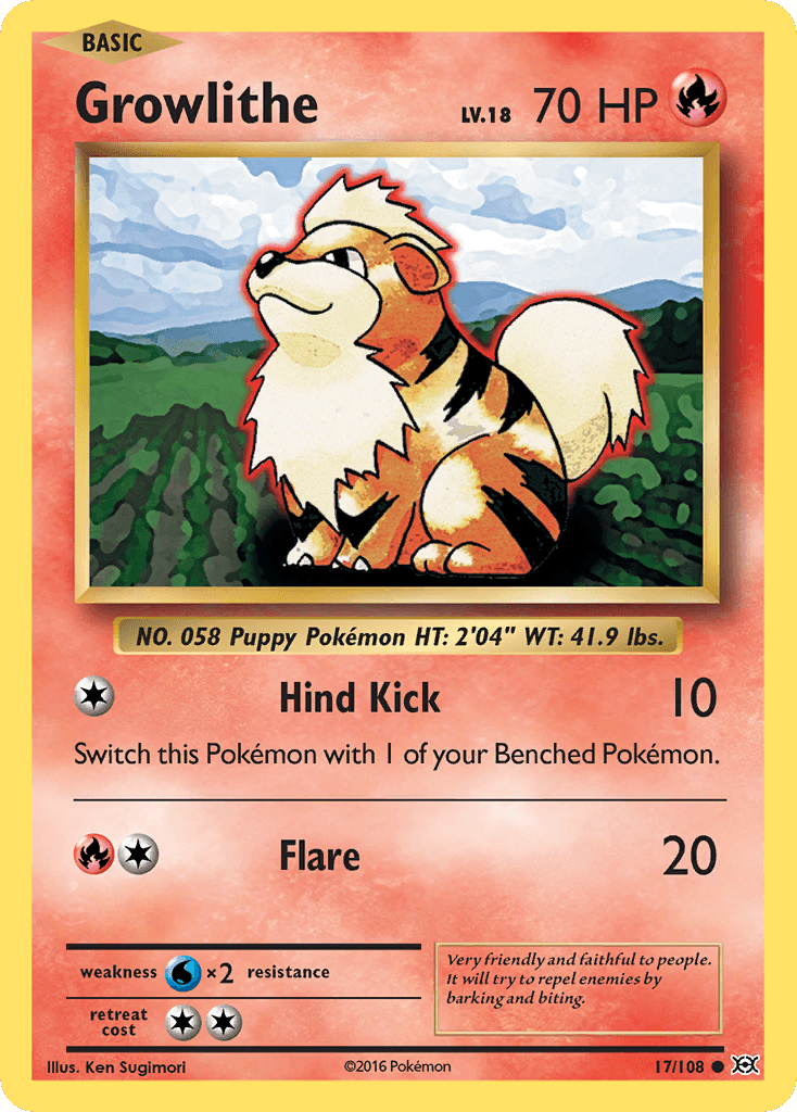 Growlithe 17/108
