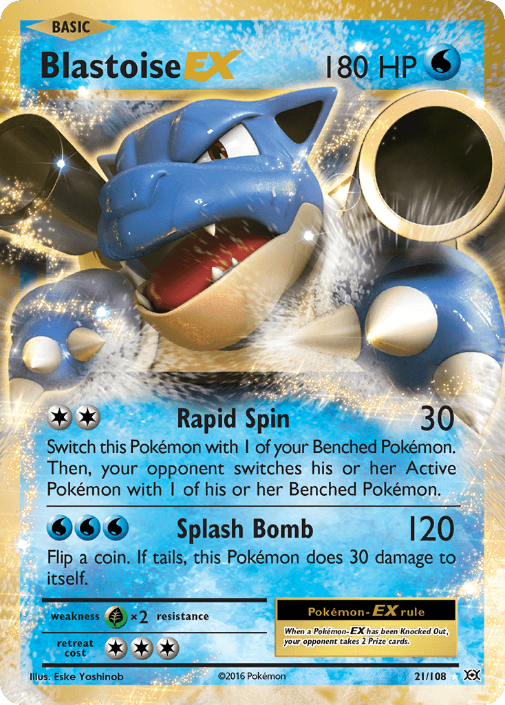 Blastoise-EX 21/108