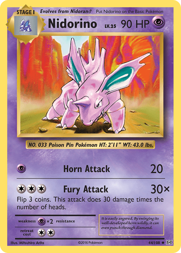Nidorino 44/108