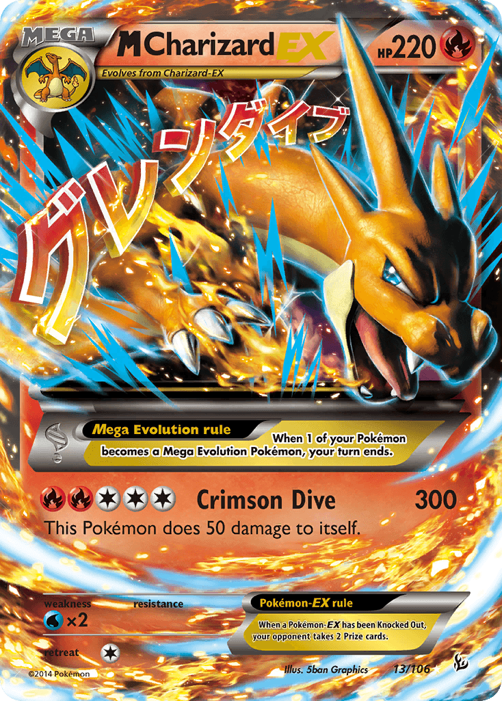 M Charizard-EX 13/106