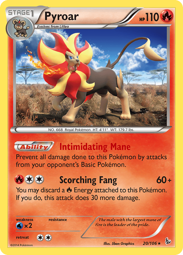 Pyroar 20/106