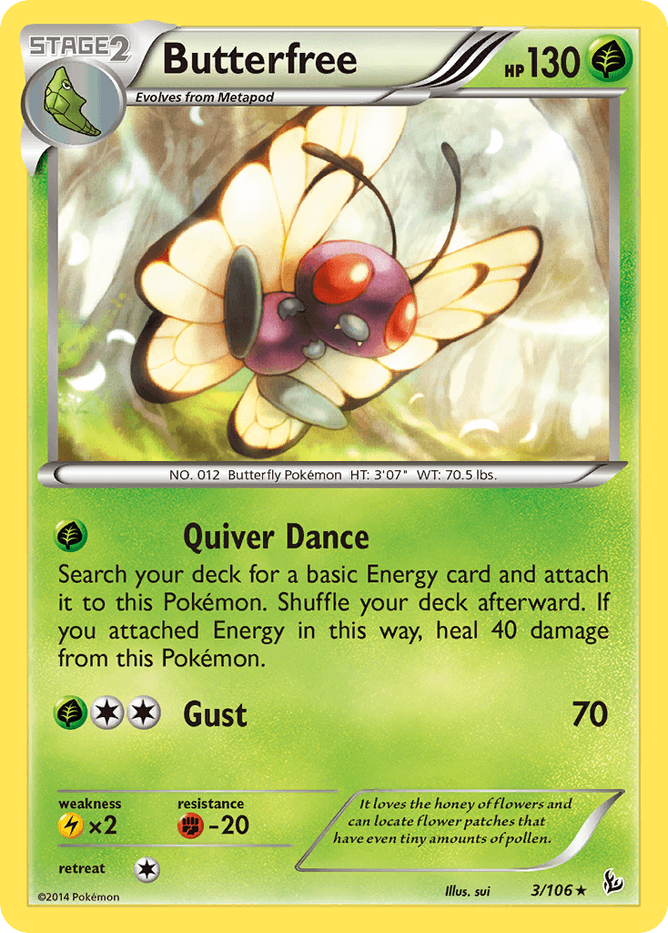 Butterfree 3/106