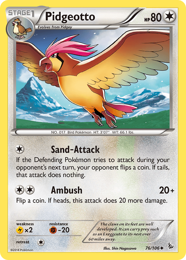 Pidgeotto 76/106