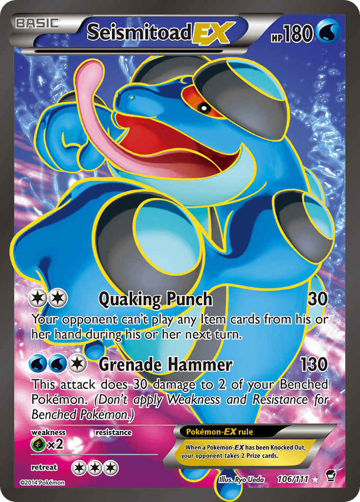 Seismitoad-EX 106/111