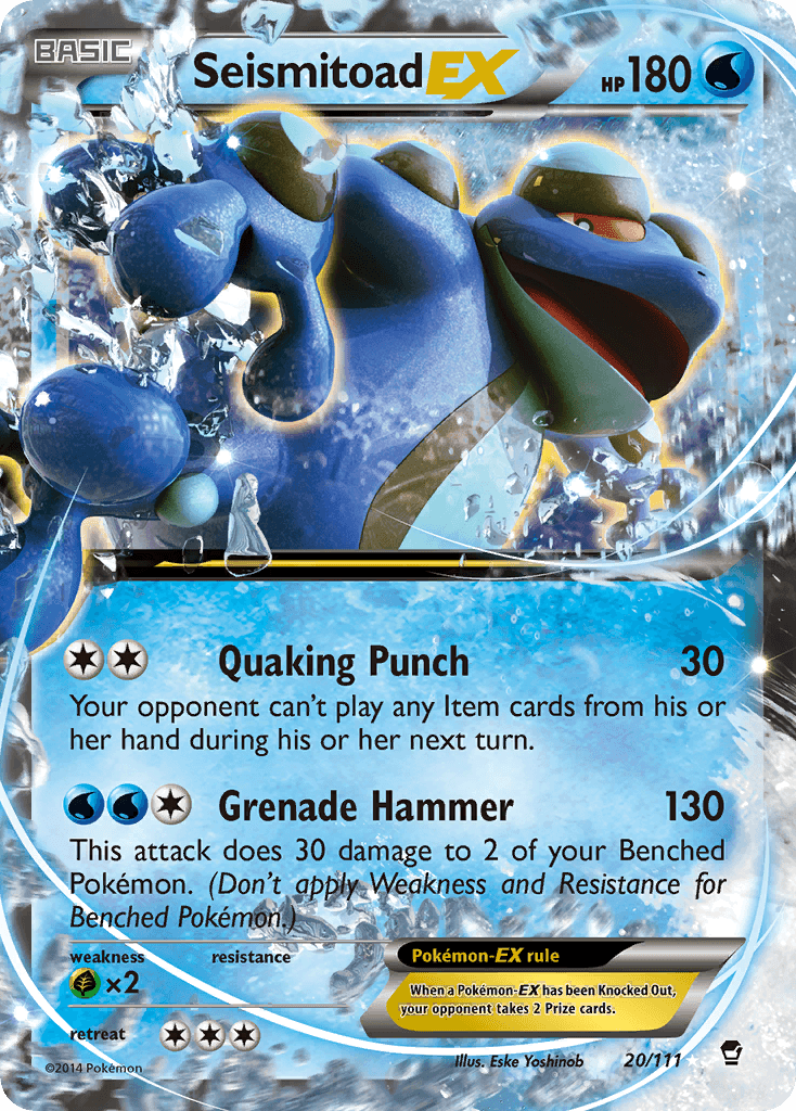 Seismitoad-EX 20/111