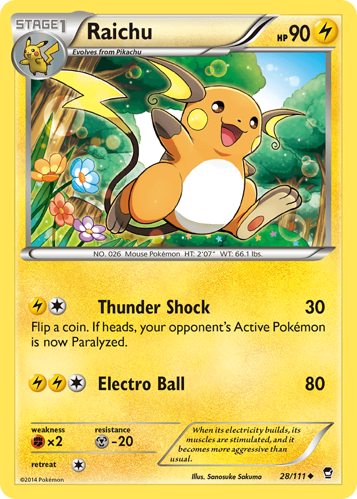 Raichu 28/111