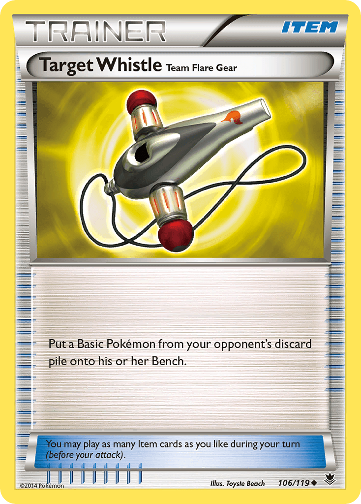 Target Whistle Team Flare Gear 106/119