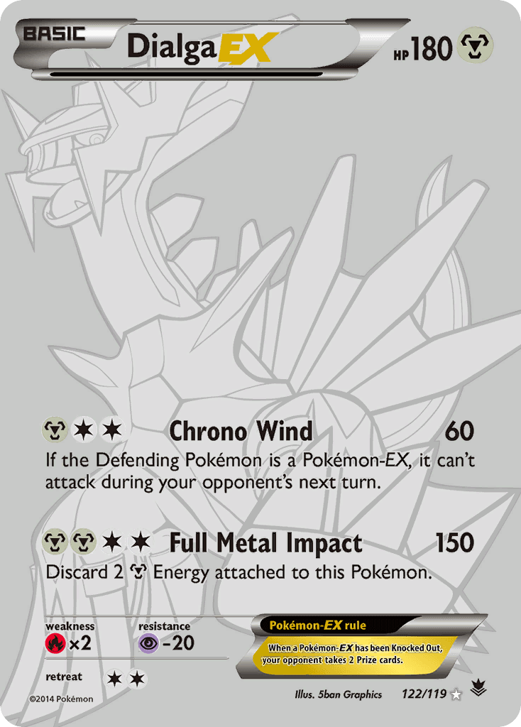 Dialga-EX 122/119