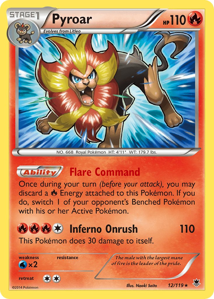 Pyroar 12/119