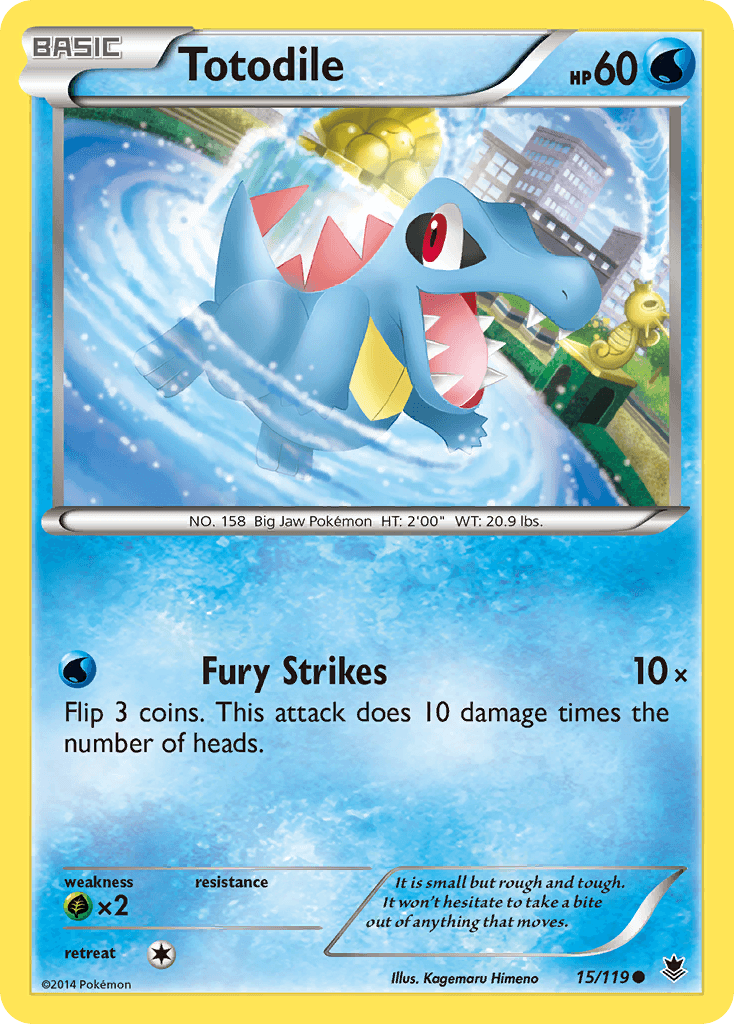 Totodile 15/119