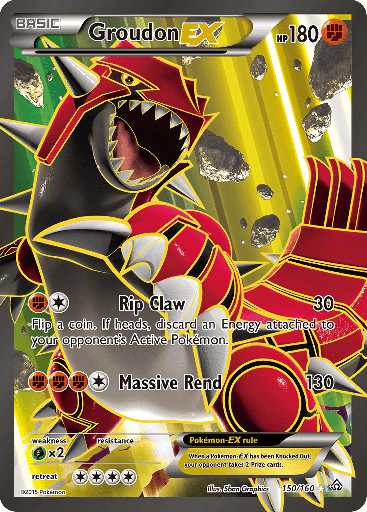 Groudon-EX 150/160