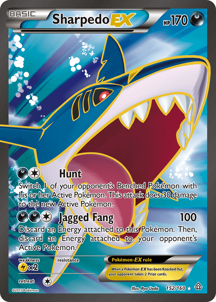 Sharpedo-EX 152/160