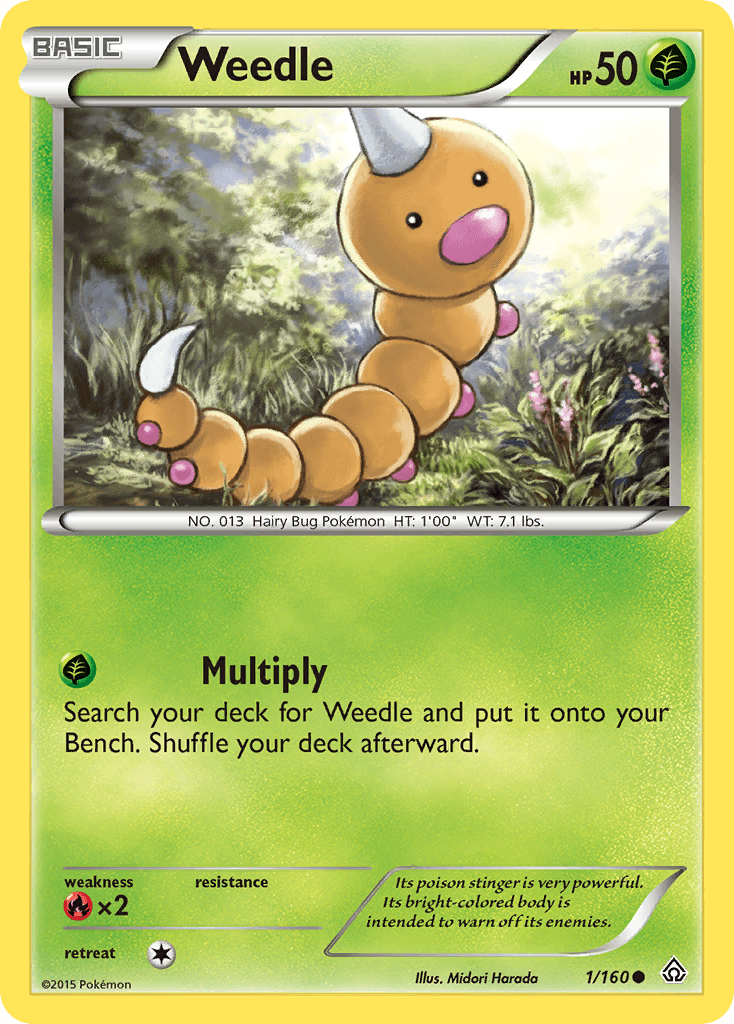 Weedle 1/160