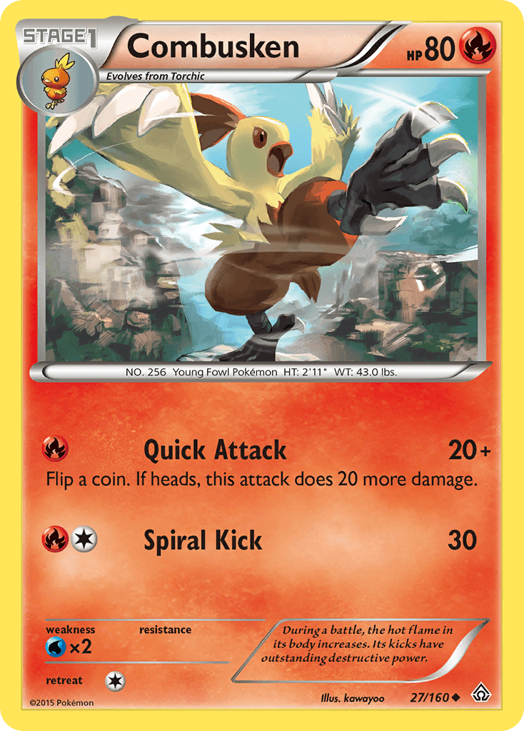 Combusken 27/160