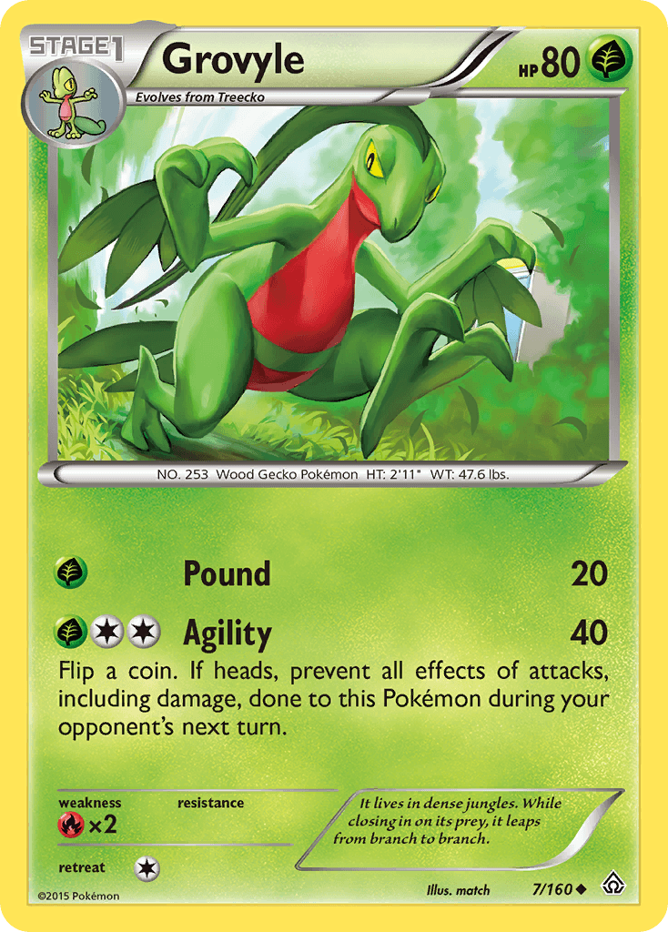 Grovyle 7/160