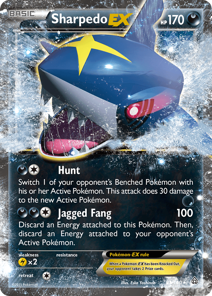 Sharpedo-EX 91/160