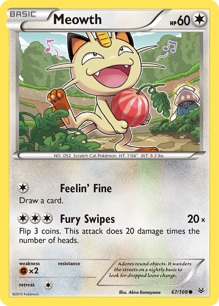 Meowth 67/108
