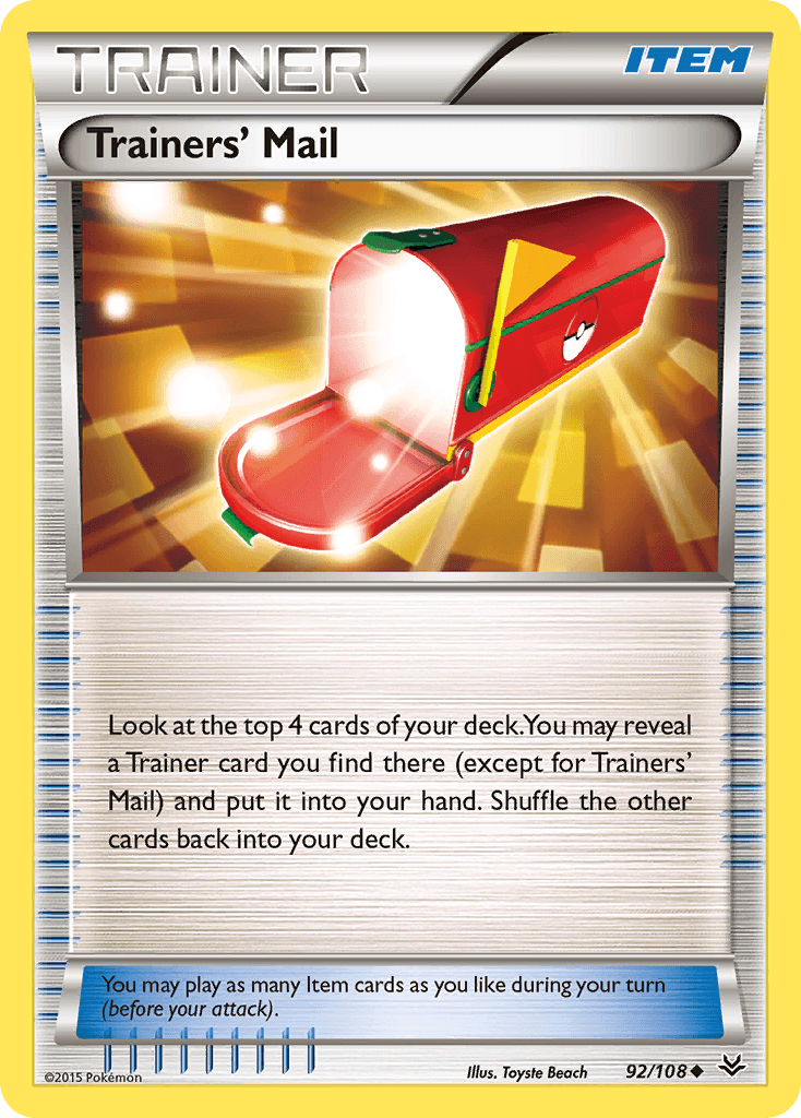 Trainers' Mail 92/108