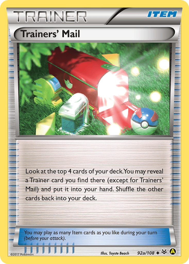 Trainers' Mail 92a/108