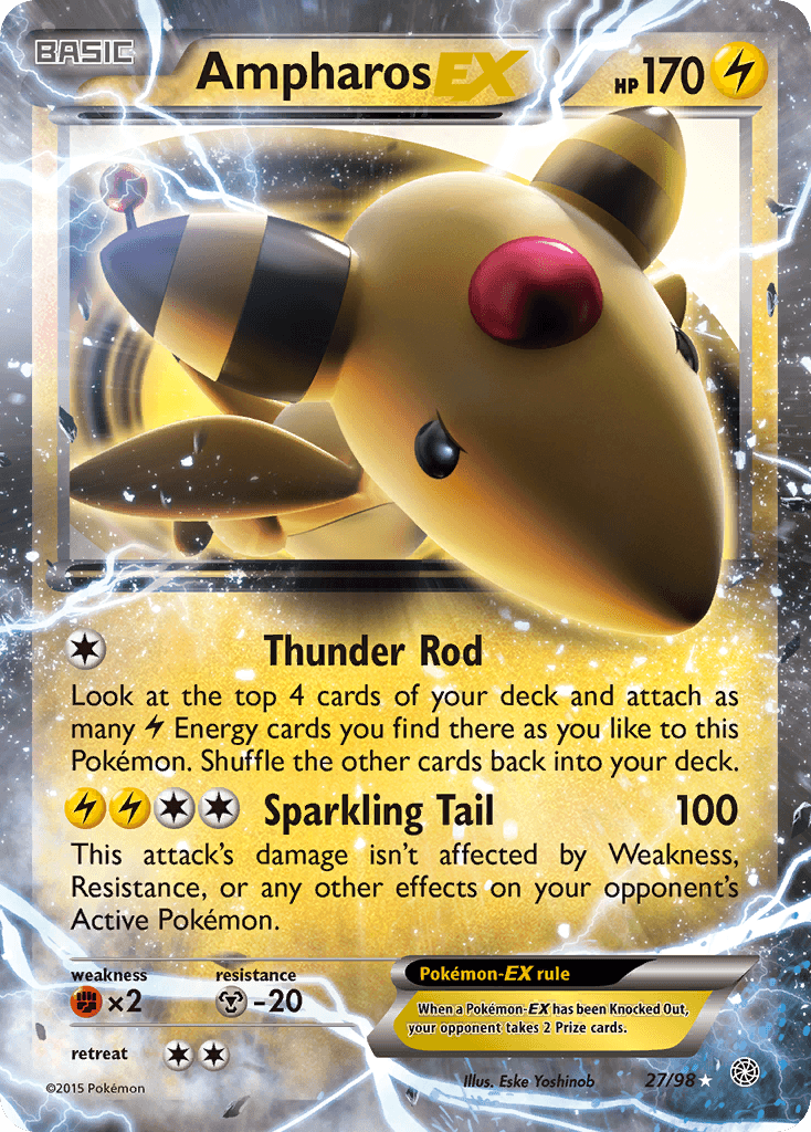 Ampharos-EX 27/98