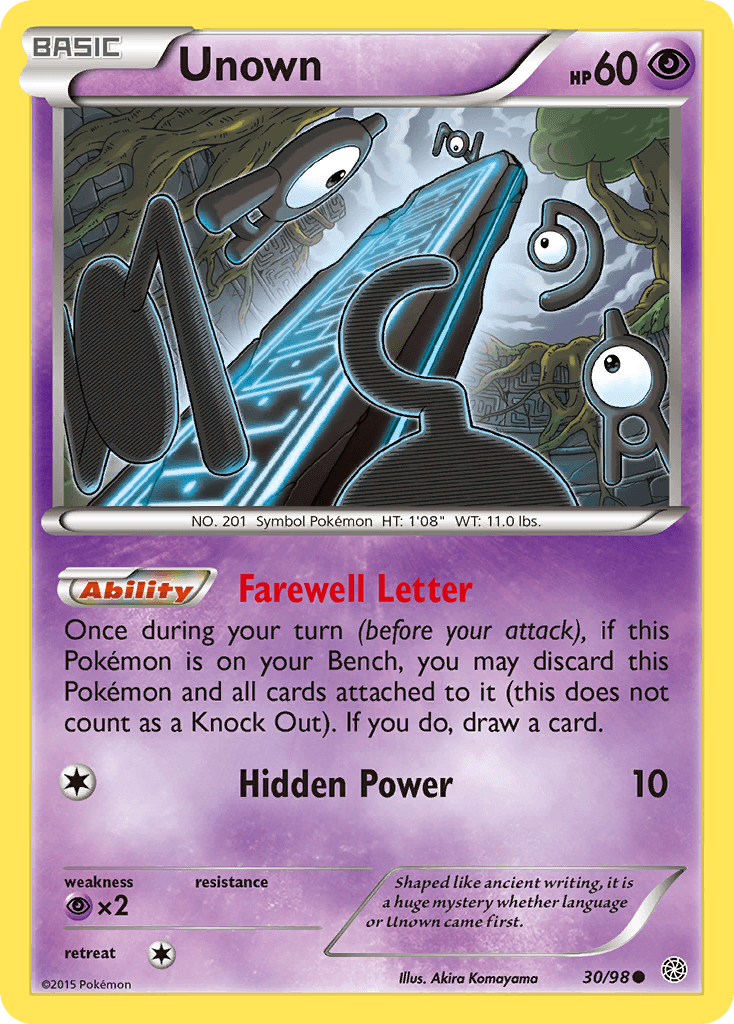 Unown 30/98