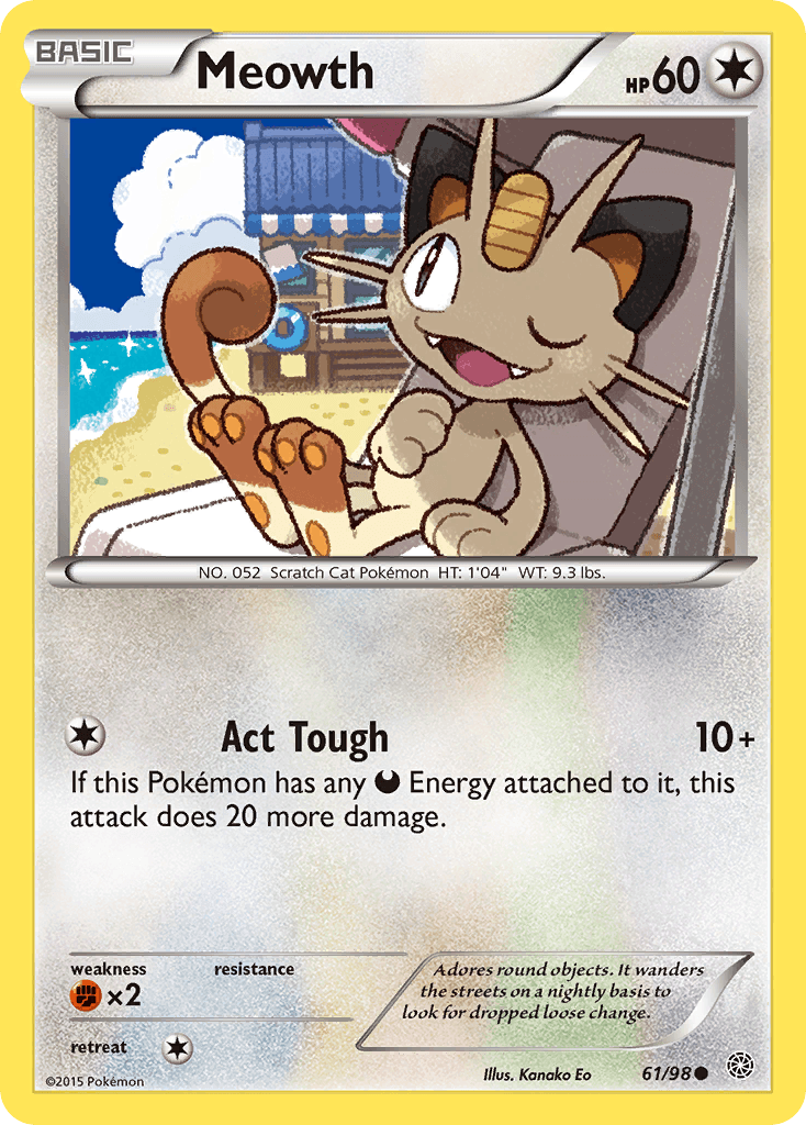 Meowth 61/98
