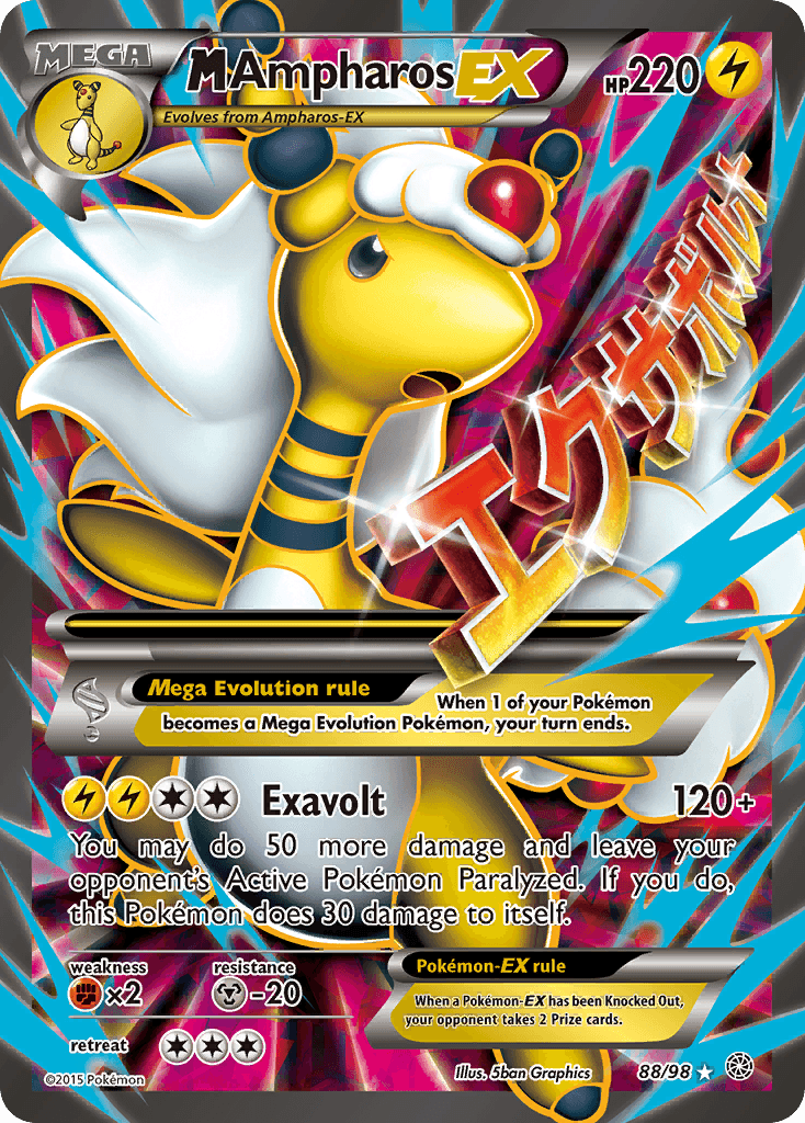M Ampharos-EX 88/98