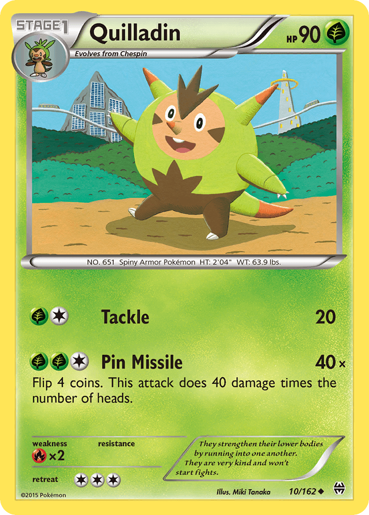 Quilladin 10/162