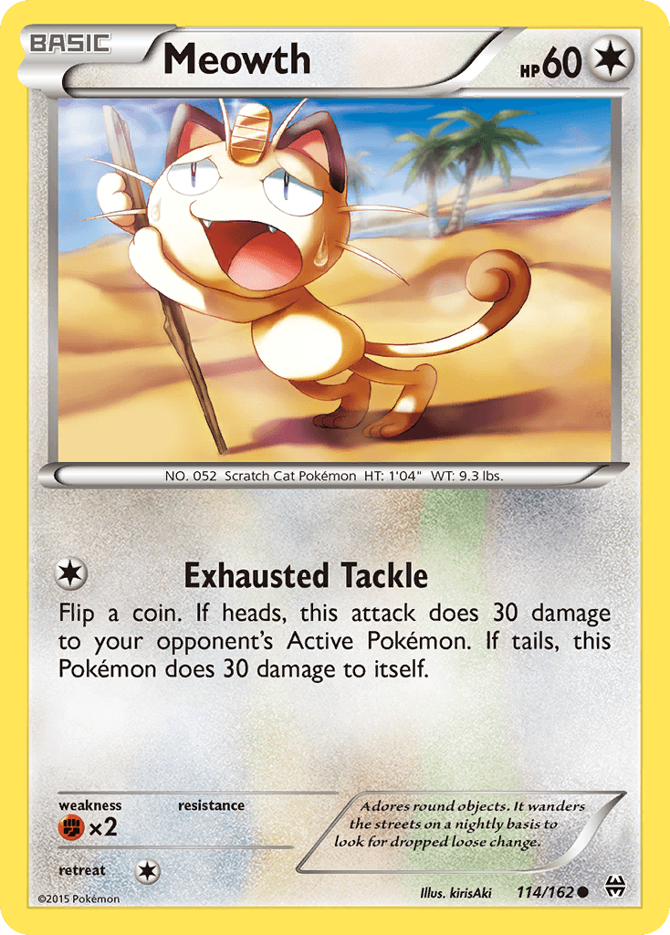 Meowth 114/162
