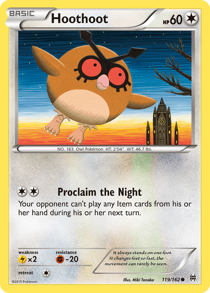 Hoothoot 119/162