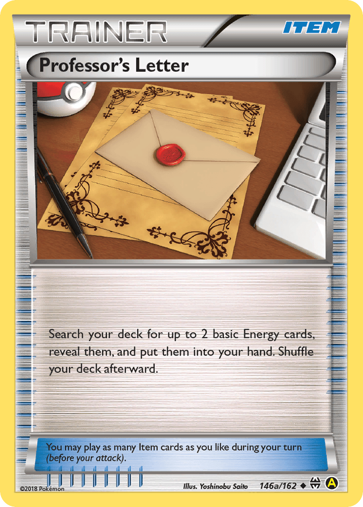 Professor's Letter 146a/162