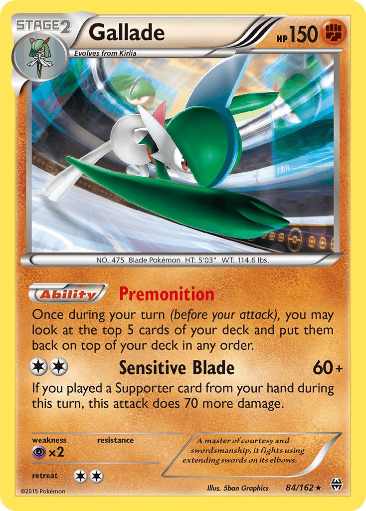 Gallade 84/162